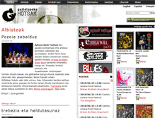 Tablet Screenshot of hotsak.com